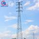 High Mast Metal Tubular Steel Lattice Angle Towers Utility Poles Transmission Line SS400