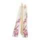 Eco Friendly SGS Round Bamboo Chopsticks Printed Sleeves Disposable