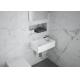 UV Resistant Small Wall Mounted Sink Pollution Resistant Eco Friendly