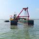 Length 30m Lake Sand Dredger machine 20 Inch Discharge Port 18m