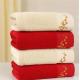 100% Pure Cotton Direct Embroidered Soft Absorbent Home Towels Ideal for All Age Group