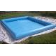 10mL*8mW*0.65mH Outdoor Inflatabel Water Pool With PVC Tarpaulin