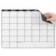 Flexible Magnet Material and Special Dry Erase Lamination for Customized Magnetic Fridge Calendar