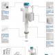 Dual Flush Toilet Water Tank Fittings All In One Sanitary Ware Toilet Water Valve