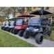 China Six seater Golf cart Made in China 48V5KW with back up camera