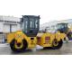 74.9kw Road Maintenance Machinery , Road Compactor Double Drum Vibratory Roller Xd82