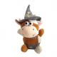 0.15M 5.91 Inch Recording Plush Toy Hamster Stuffed Animals With Hat 3A Battery