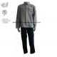 Cotton Grey Blue Fire Retardant Suit Jacket Pants Safety Protective Clothing