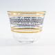 Daily Authentic Traditional Turkish Coffee Cup Transparent 60mm Top Diameter