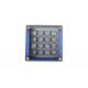 16 Keys Dot Matrix Dynamic Backlit Metal Keypad Access Control Kiosk 4 X 4