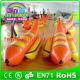 Water game banana boat Inflatable Water Rowing Banana Boat