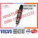 20440388 Excavator Engine Injector Common Rail Diesel Injector BEBE4C01001 For VO-LVO D12 EC210 EC240 EC290 EC360 Fuel In