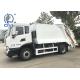 New White 4x2 Garbage Compactor Truck City Cleaning Waste Management Garbage Truck  12 To 14 CBM