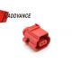 8K0 973 702B 2 Pin Sensor Connector Female Red Color For VW Audi