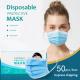 Disposable Hypoallergenic Dental 3 Ply Non Woven Face Mask