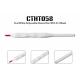 Oval White Single Use Disposable Microblading Pen With #12 Blade / Cosmetic Tattoo Strokes Pen