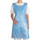 Sleeveless Disposable CPE Gown , Unisex Waterproof Cooking Apron