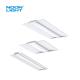 27W 24W 20W 16W Power Adjustable LED Troffer Lights With Selectable CCT