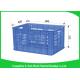 Mesh Vegetablestacking Storage Boxes , Large Big Plastic Packing Crates