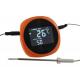 Digital Probe Smart Grill Thermometer Eco - Friendly ABS Case For Food Cooking