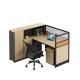Office Furniture Combination Double Desk Computer Desk and Chair with Modern Design Style