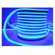 Single Color Blue Mini Neon Flex , 100 - 120V Flexible Neon Rope Light