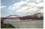 Close the temple bridge in Taibei  Taiwan Taibei of China