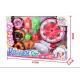 Plastic Children's Play Cooking Sets with Ice Cream Dessert Pizza Cake 23 Pcs