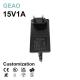 15V1A Wall Mounted Power Adapter For High Quality  DVD Laptop Cigarette Socket Foot Massager