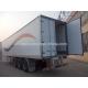 Van Type Heavy Duty Semi Trailers For Transport General Cargo / Livestock