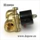 Stainless Steel Water Solenoid Valve 24VDC Gold Color For Water