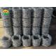 30feet Length Galvanized Barbed Wire 25kg Roll For Agriculture