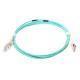 LC To SC Fiber Optic Patch Cord Duplex For Telecommunications