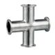 High quality Sanitary stainless steel  Clamped cross Hot sale !!!