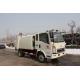 Carbon Steel Hydraulic Compactor Garbage Truck Sinotruk Howo 5 To 16 Cbm Hydraulic