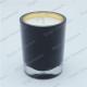 fashion decoration black candle holder, candle container sale in holiday