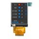 Sunlight Readable 2.8 Inch IPS TFT LCD With Resistive Touchscreen 240 X 320 Dots