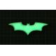 Custom The Dark Night Batman GID PVC Rubber Patches Morale Quality Pantone Color