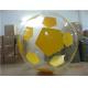 Soccer Shape Inflatable Water Walking Ball with Germany TIZIP for Inflatable pools