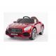 Plastic Type PP red 2-seat 12v electric charging children's toy car for girls in 2002