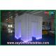 Wedding Photo Booth Hire Custom White Inflatable Photo Booth Shell Enclosure Inflatable Cube Tent Portable