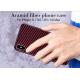 iPhone X Red Glossy Finish Aramid Fiber Phone Case
