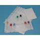 Clear / White Leakproof Biohazard Isolation Bags For Medical Lab Use
