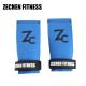 Blue Ethos Leather Hand Grips Suede Microfiber Crossfit Lifting Gloves Palm Protect