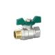 General NPT BSP Female Threaded Ball Valve Brass Copper Forged Brass Ball Valve Blow-out Proof Stem Al Handle