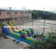 Extreme Inflatable Obstacle Challenge Games With Slide For Park Rental