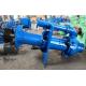 Open Pit Vertical Submersible Slurry Pump High Chrome A49 Blue Color RAL5015