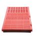 300 X 500mm Rubber Screen Mesh Red Black Mining For Mineral Vibrating