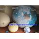 Attractive 1.3m Reusable Inflatable Advertising Balloon Helium Moon Balloon For Festival