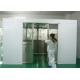 Hide Double-leaf Stainless steel auto sliding doors Large Air Shower Tunnel for materials for class 100 clean room